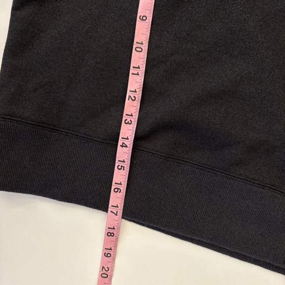 Lululemon || Loungeful Cropped Hoodie Sweatshirt Spark Black Gray 4 - Picture 6 of 7